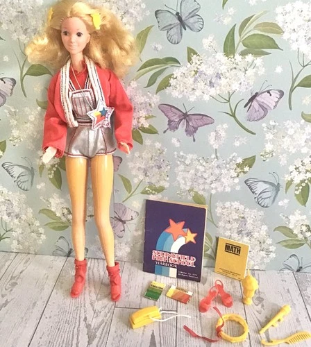 Barbie Starr Doll Vintage 1979 Mattel #1280 In Original Clothes With Accessories