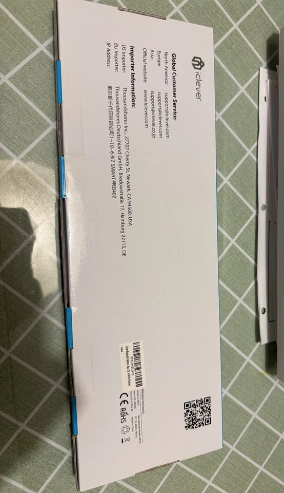 iClever BK10 Bluetooth Keyboard, Universal Bluetooth 5.1 Wireless Keyboard - Image 3 of 4