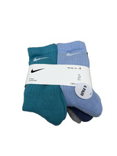 Nike Dri-Fit 6pk Cushioned Crew Socks Youth Sz 10C-3Y NEW 20 UN0019-BA2