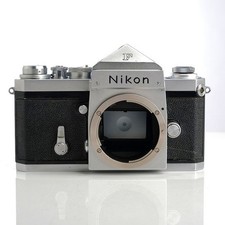 Nikon F Early Model Eye Level 35mm SLR Film Camera Body from Japan E0425