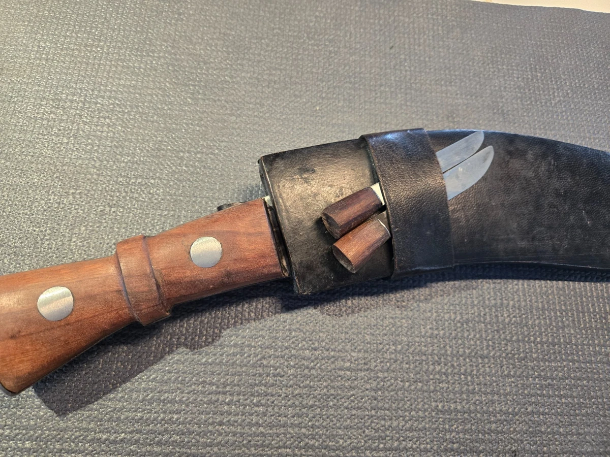 Nepal Knife In Collectible Vintage Factory Manufactured Fixed