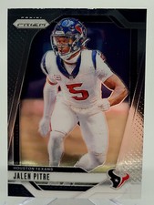 2024 PANINI PRIZM JALEN PITRE FOOTBALL CARD TEXANS NFL donruss topps 118