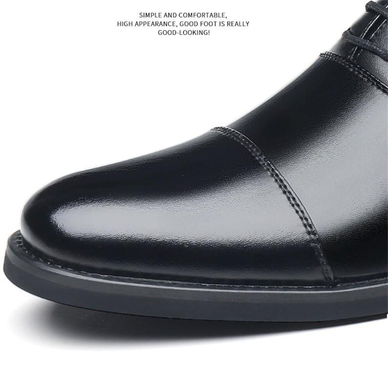 SAOLA Scarpe da sposa uomo stringate formali business pelle PU Oxford a punta eleganti