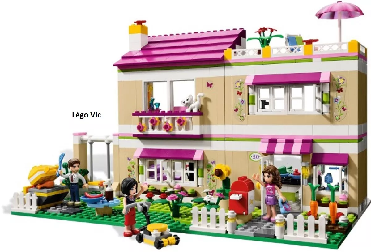 2013 LEGO 3315 Friends Olivia House + 99.8% Complete Notice NNG3