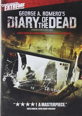 Diary of the Dead - Dimension Extreme - George A. Romero  Horror Classic New DVD