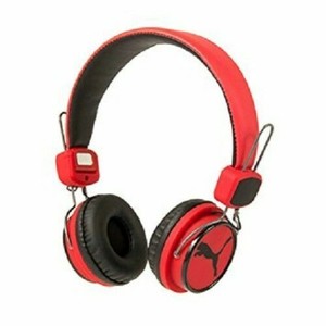 red puma headphones