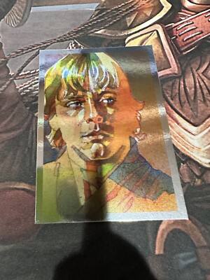 2012 Star Wars Galaxy Series 7 Bronze Foil Luke Skywalker #9
