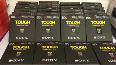 Sony CEA-G80T 80GB CFexpress Type A Camera Memory Card for A1 FX3