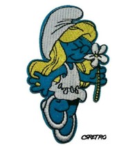 Smurfette Smurfs Vintage Retro Cartoon Clayma...