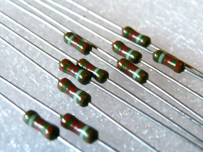 10x Vishay Draloric MK2 Résistance Couche Métal 18K2 0.6W 1% 50ppm