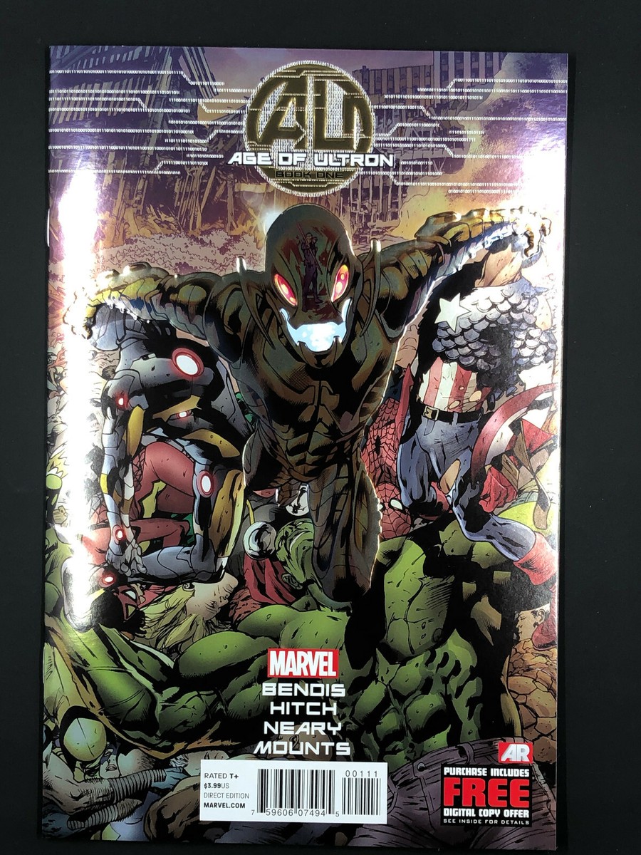 Age of Ultron (2013) #1 Gold Foil Cover | eBay