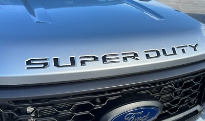 2023-2025 Ford Super Duty Hood Letter Inserts - Official Licensed Product