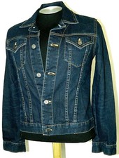 Women's Jean Jacket Forever 21 USA Made Denim Blue Tag & Fit S Small