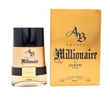 AB Spirit Millionaire by Lomani 6.6 oz EDT Cologne for Men Brand New In Box