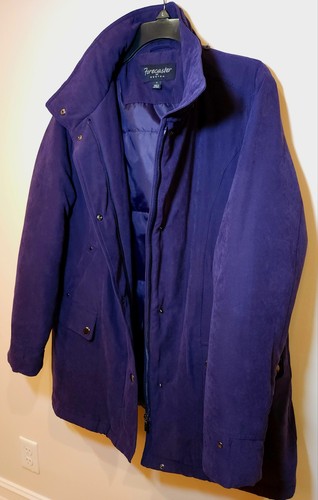 Forecaster | Women's Insulated Purple Parka Winter Jacket Coat Size L | MINT! 💖 - Picture 3 of 18
