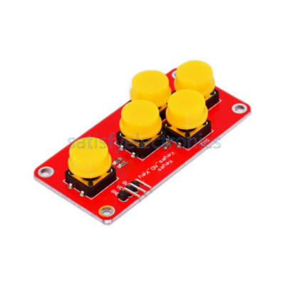 Analoge Taste für AD Tastatur elektronische Blöcke simulieren fünf Tasten Modul Arduino