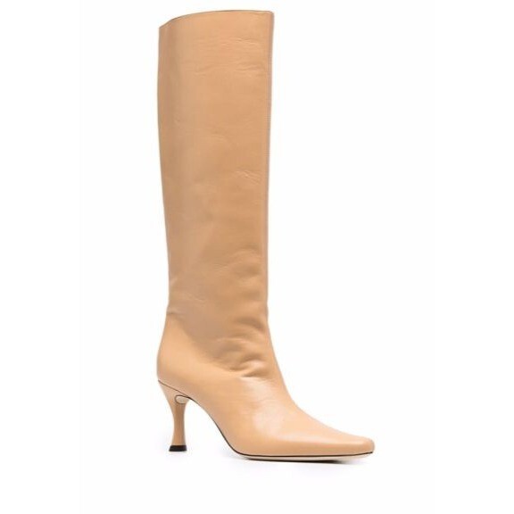 【関税込み】BY FAR ピンク Stevie 42 ブーツ BY FAR Stevie 42 Boots in Tan | eBay