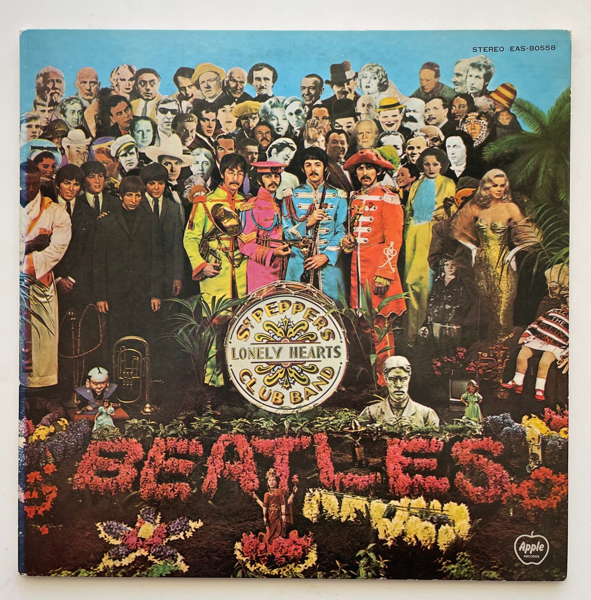 Vtg THE BEATLES Album SGT PEPPERS Apple 1976 JAPAN PRESSING Vinyl