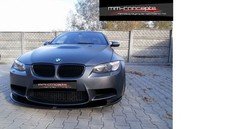 schwarze Spoilerlippe für BMW M3 3er E92 E93 Coupe Cabrio Schwert Frontansatz *