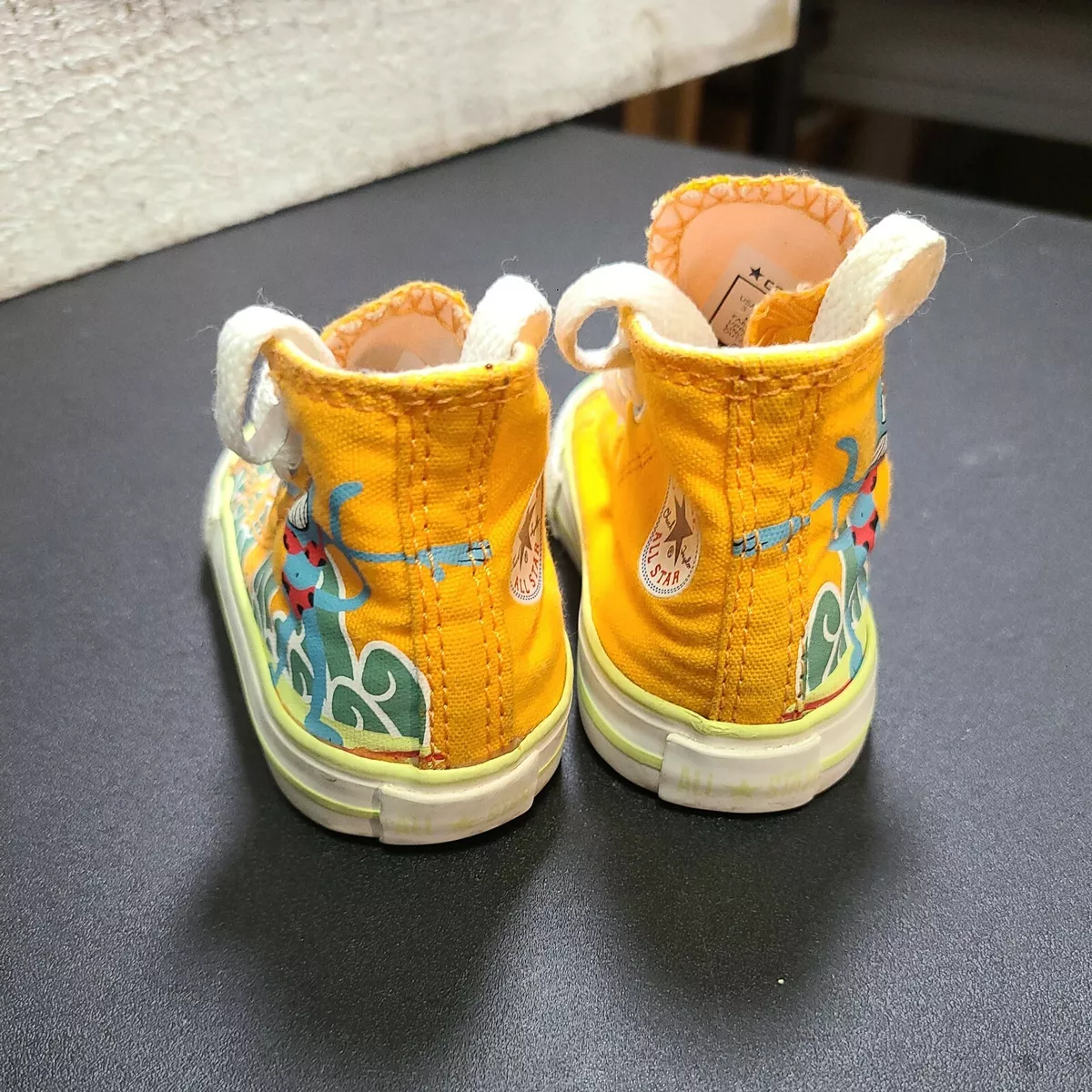 Converse Stars&#034;surfin Cat&#034; Little Kids Size Us 3 Uk 19 Eur | eBay