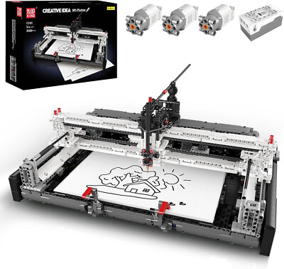 MOULDKING 13181 | STEM Plotter 3.088 Klemmbausteine Bauset NEU & OVP