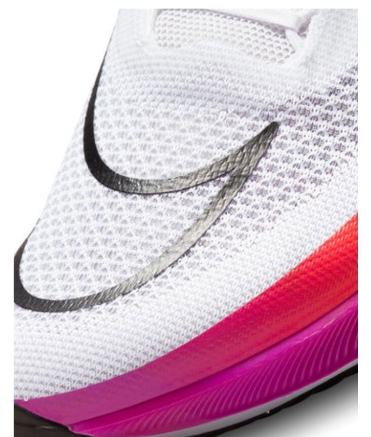Mens Nike ZoomX Streakfly White Flash Crimson Red Pink Violet