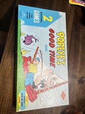 Popeyes Good Time Board Game With Box Vintage Rare