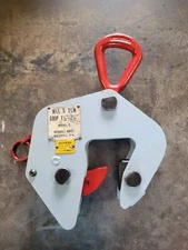 🇺🇸Plate lifting clamp MERRILL/CAMPBELL E 5 ton, grip 1 1/4-2 1/2 inch.🌐🚛