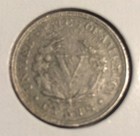 ^ 1887 Liberty "V" Nickel     ^^ VERY FINE ^^    139 YRS OLD   3030 — photo 4