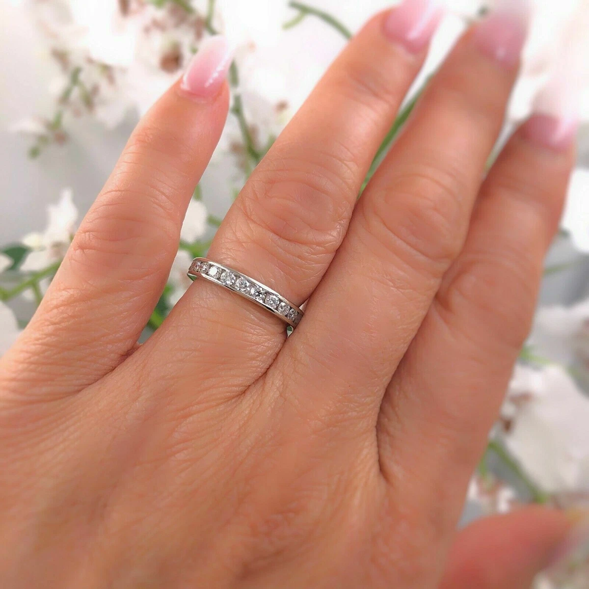 Tiffany full circle diamond best sale ring