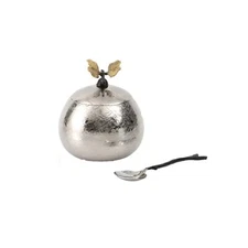 Butterfly Ginkgo Pot with Spoon