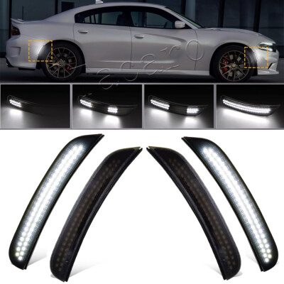 4pcs-led-side-marker-lights-front-rear-lamp-smoked-for-2015-2023-dodge