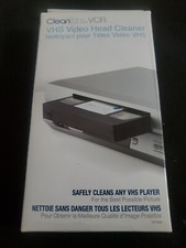 Clean Dr. For VCR VHS Player Head Cleaner In Box.
