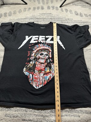 Kanye West x Wes Lang Chief Skeleton Yeezy Yeezus 2013 Merch Mens