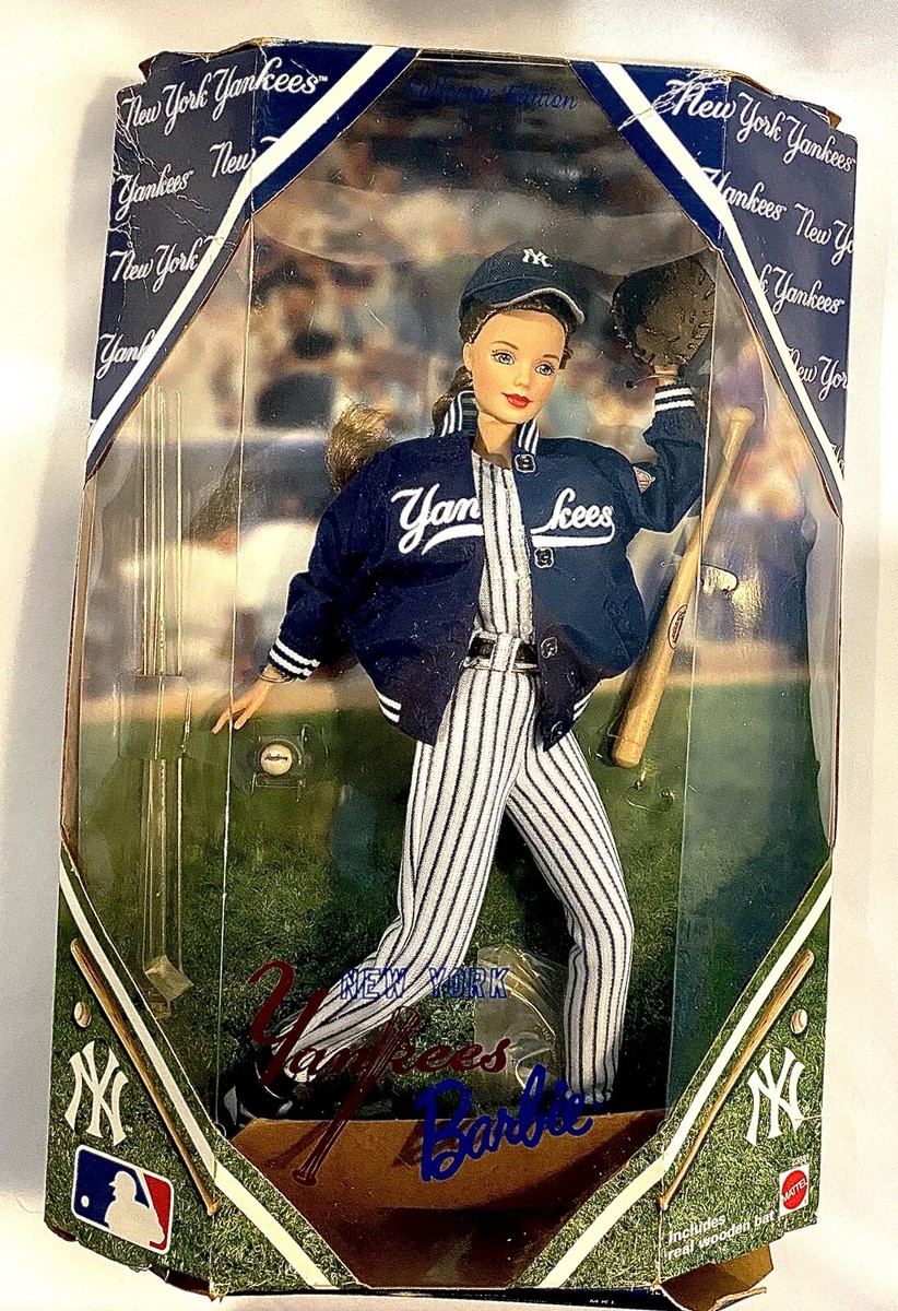 マテル Barbie バービー コレクターエディション ニューヨーク ヤンキース Major League Baseball Yankees 1999 Barbie Doll for sale