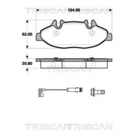 Triscan BremsbeläGe Vorne FüR Mercedes-Benz Vito Bus Vito/Mixto Kasten