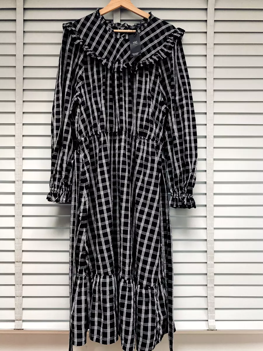 Tartan dress m&s discount