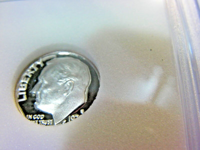+USA MÜNZEN 1978 -S DIME ROOSEVELT MINT DECAM GEM PROOF PLATTE