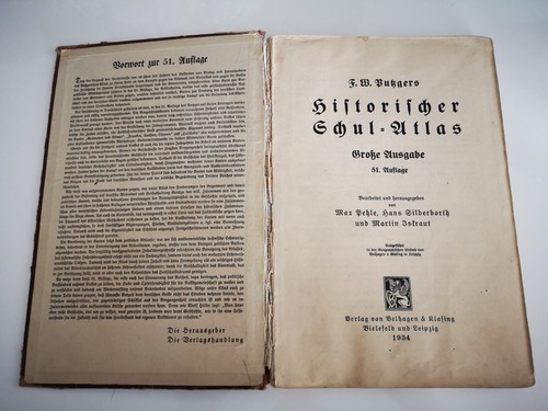 Historischer (91 Jhr. alter) Schul-Atlas zur alten, mittleren, neuen Geschichte - Bild 2 von 2