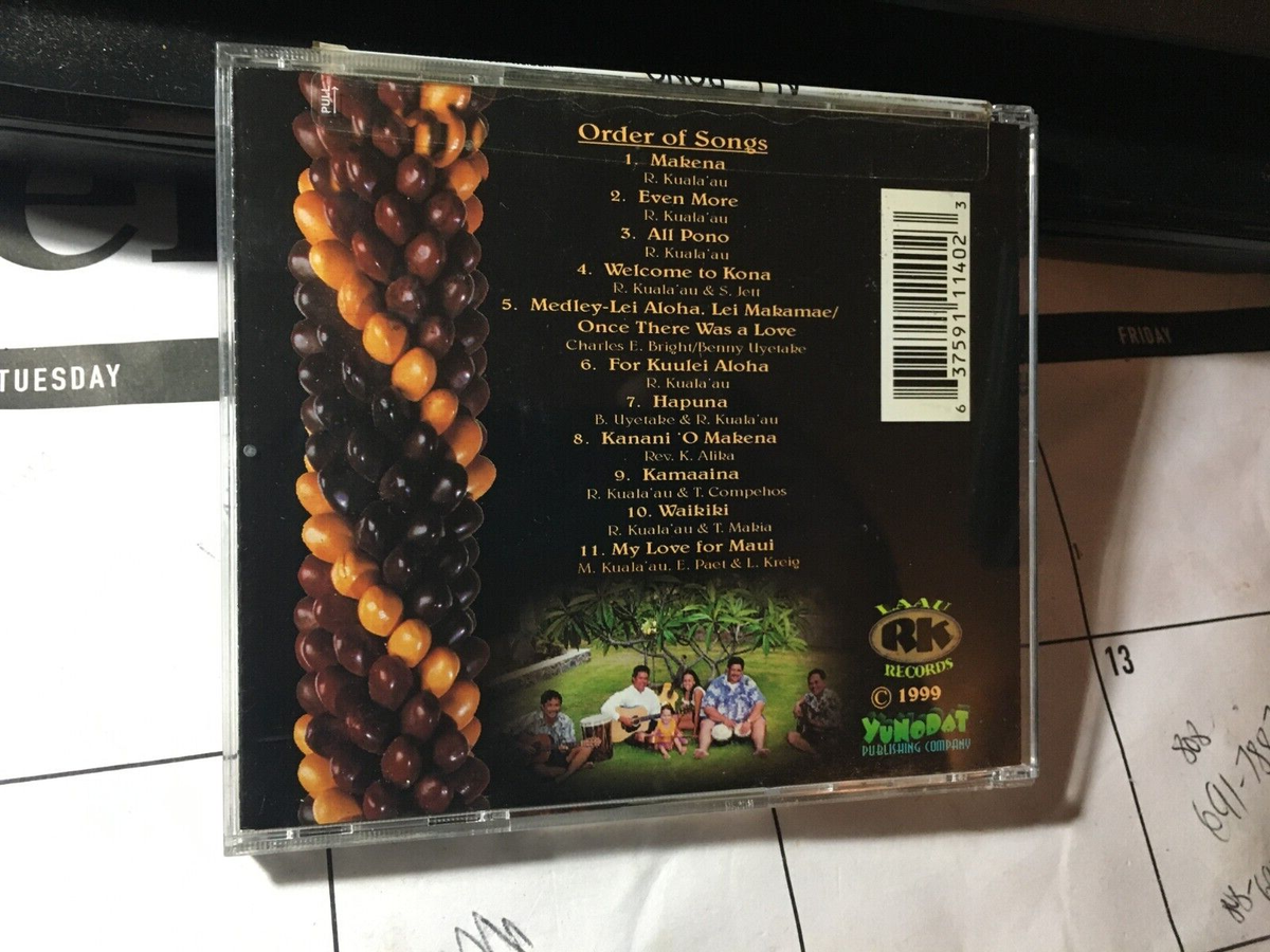 RON KUALA'AU - All Pono ORIGINAL HAWAIIAN CD | eBay