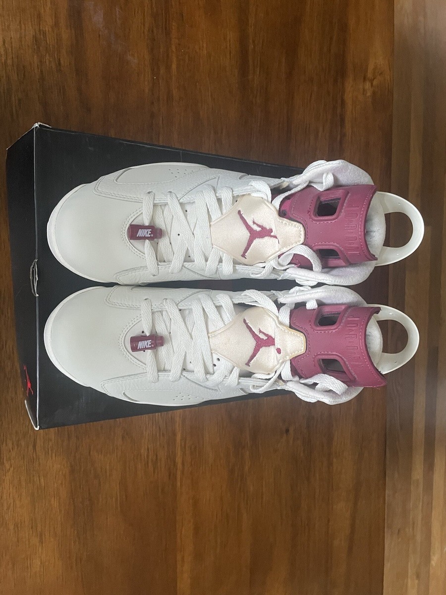 jordan 6 maroon real vs fake