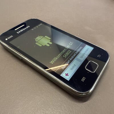 Samsung  Galaxy Ace Duos GT-S6802 - 3GB - Metallic Black (Ohne Simlock)...