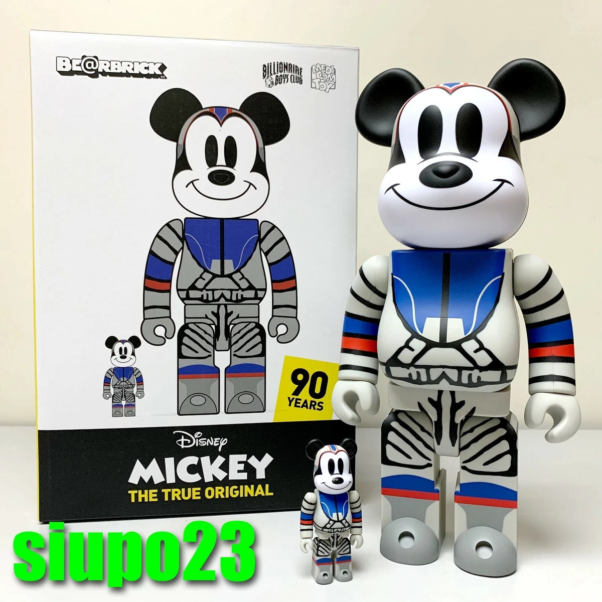 BE@RBRICK BILLIONAIRE BBC ミッキー ベアブリック 新品