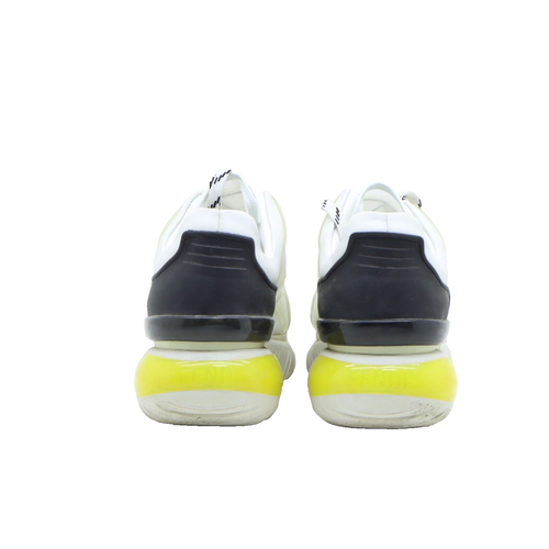 scarpe Fendi usate eur 38 (Cod.SS4134) basso donna pelle e tessuto bianco - Foto 4 di 15