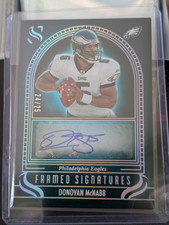 Panini Silhouette 2025 Framed Signatures Donovan McNabb Emerald /25 Eagles FSDMB