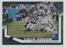 2020 Panini Donruss Elite Field Vision Green Christian McCaffrey #8 0u7