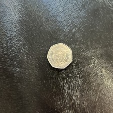 2001 50pence Coin