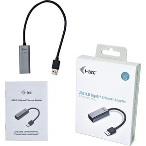 I-Tec Metal Usb 3.0 Gigabit Ethernet Adapter. Connectivity Technology: Wired Hos