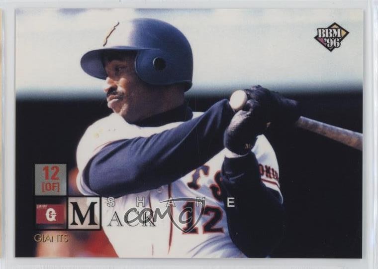 1996 BBM Shane Mack #326 0zv5