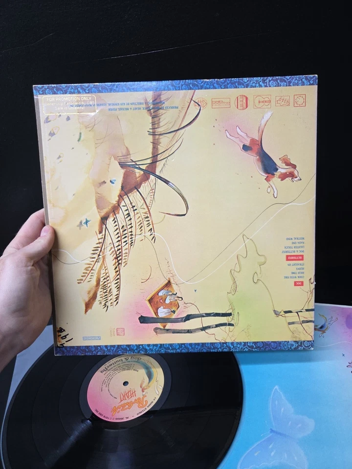 Heart Dog & Butterfly Lp Vinyl 1978 1st PROMO Press Stamp/Timing Strip/Insert EX - Image 4 of 4